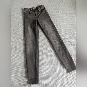 Good American Hi-Rise Skinny Black Good Waist Jeans Sz 0